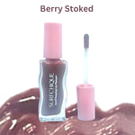 Berry_Stoked_Swatch_with_Surfchique lip plumper wave bottle