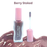 Berry_Stoked_Swatch_with_Surfchique lip plumper wave bottle