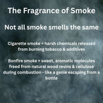 Bonfire Beach perfume spray fragrance of smoke from bonfire is sweet aromatic freed from natural wood during combustion