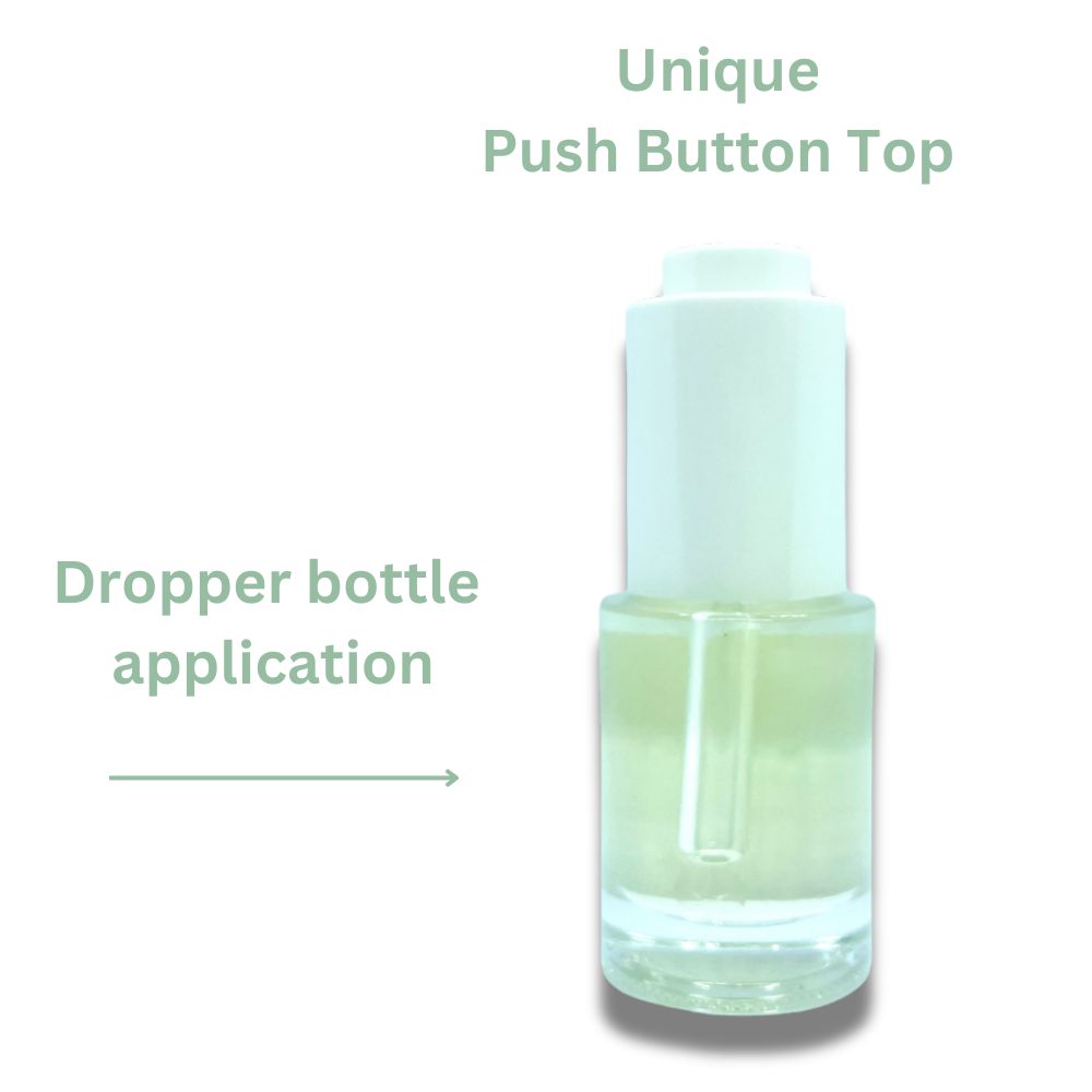 Cake by the Ocean perfume oil dropper bottle components