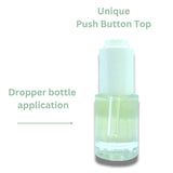 Cake by the Ocean perfume oil dropper bottle components