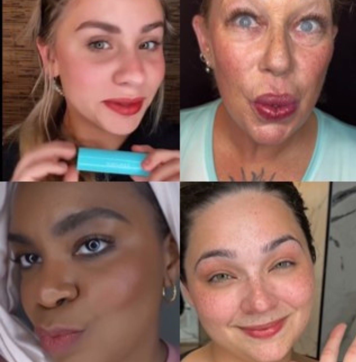 Surfchique open face color stick 4 people showcasing deep pink sea color