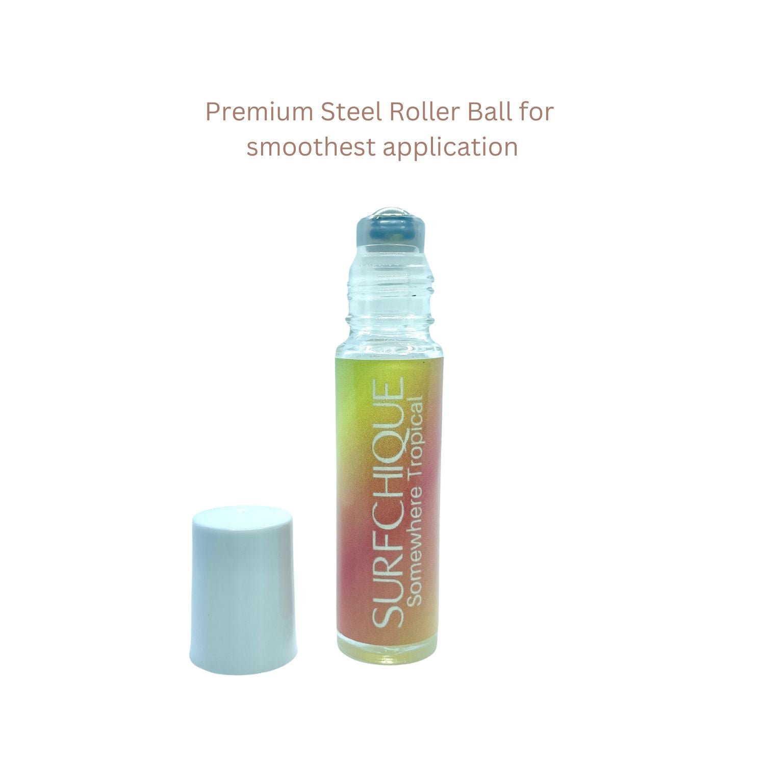 SURFCHIQUE Tropical Twist Perfume Oil with steel roller ball for smooth application