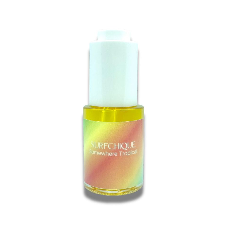 Somewhere Tropical perfume oil dropper bottle