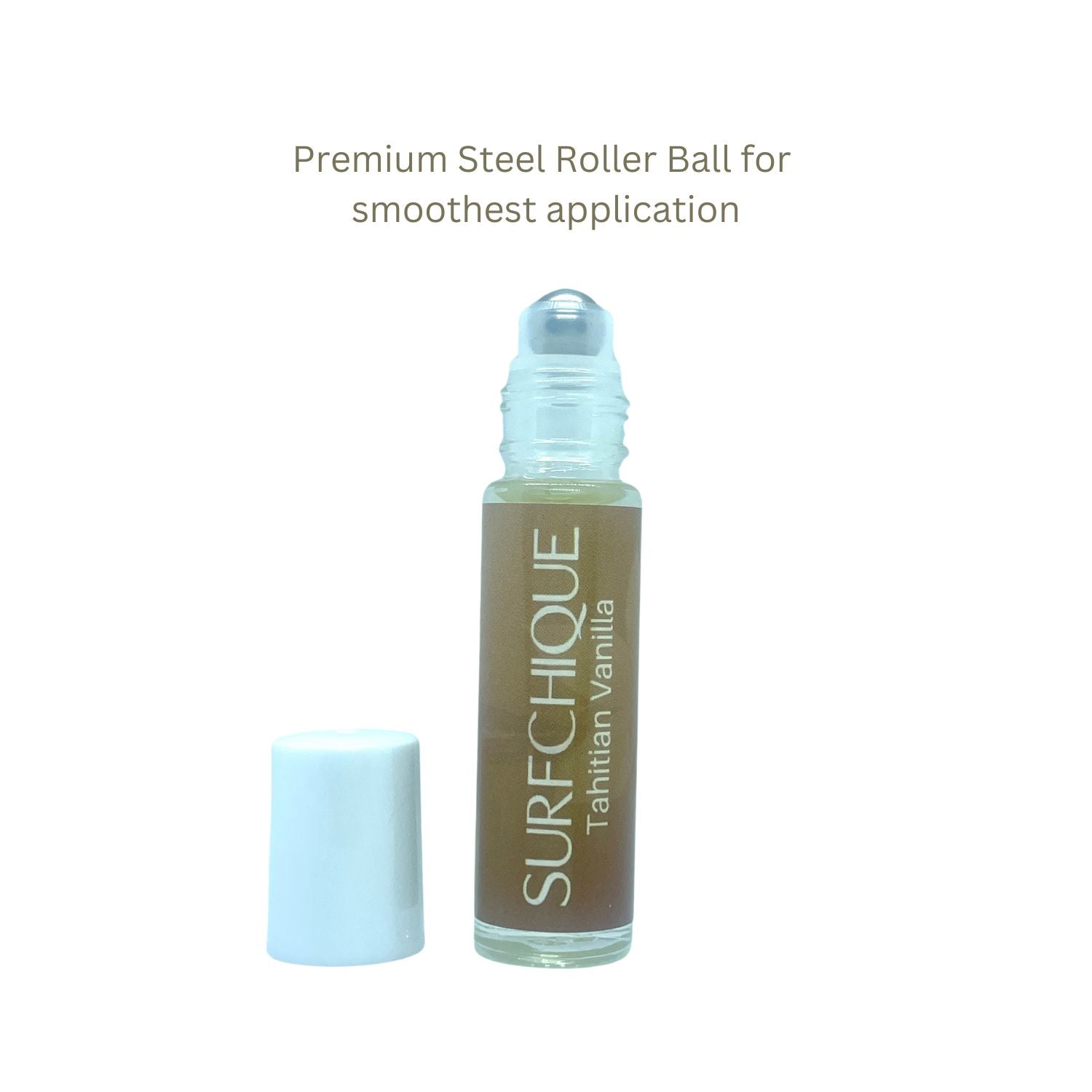 Tahitian Vanilla perfume oil with steel roller ball