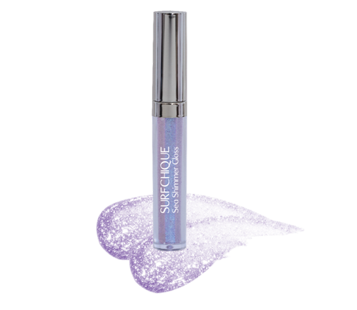 SURFCHIQUE Sea Shimmer Pearl Lip Gloss Ocean Pearls violet blue #color_ocean-pearls