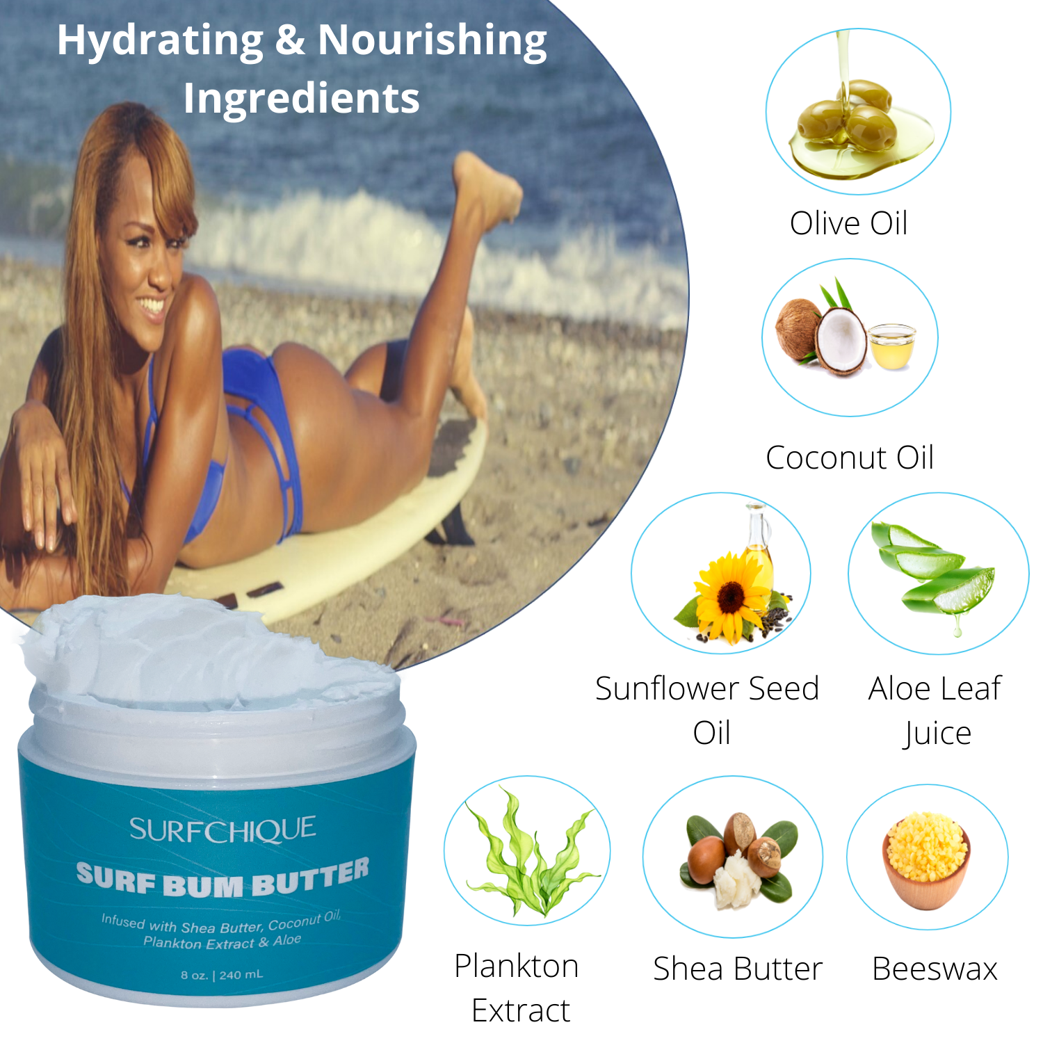 Surf Bum Body Butter ingredients