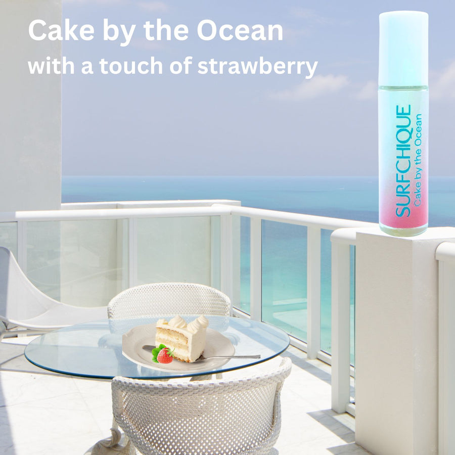 surfchique cake by the ocean scent pick cake with a touch of strawberry