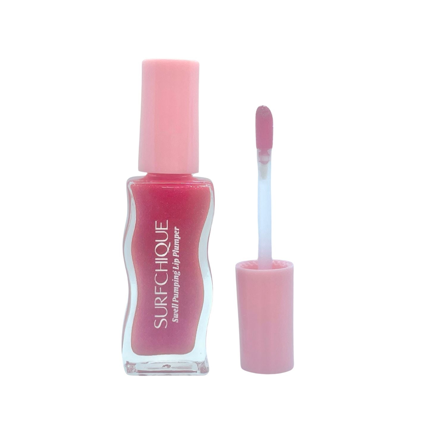 Swell Pumping lip plumper cherry pop up wtih brush