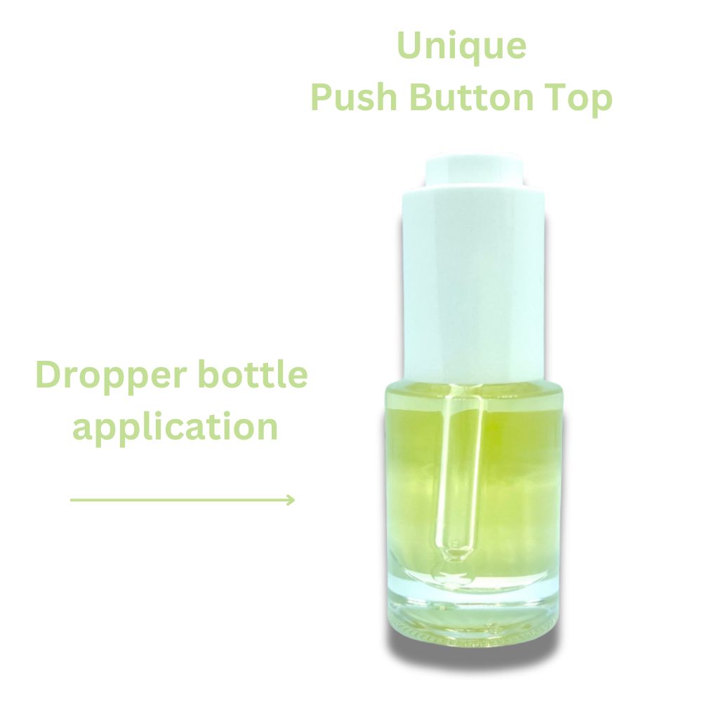 Coconut Breeze perfume oil dropper bottle components