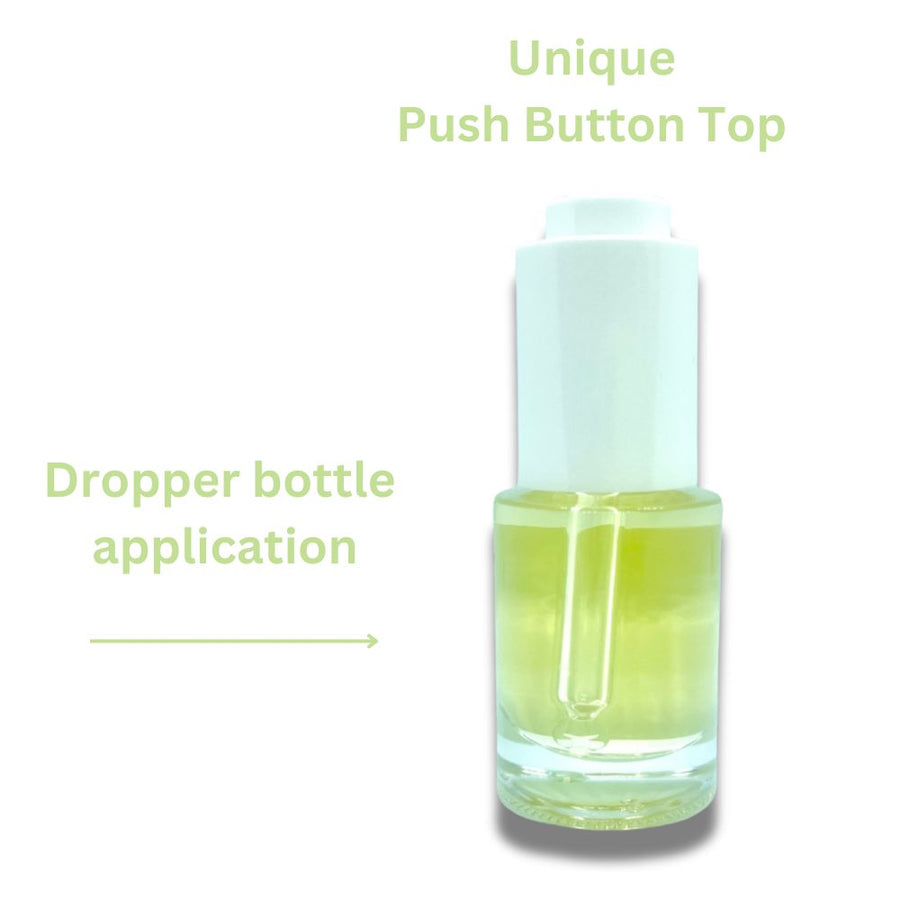 Coconut Breeze perfume oil dropper bottle components