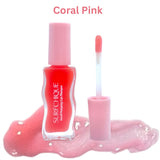 Coral_Pink_Swatch_with_surfchique lip plumper wavy bottle