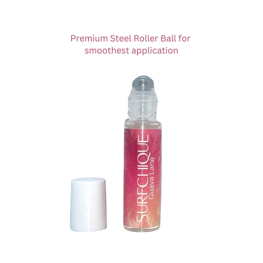 Guava Lane perfume oil bottle with steel roller ball