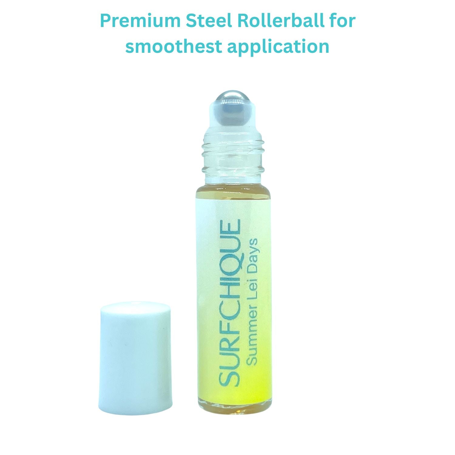 Surfchique perfume with a premium steel rollerball for smoothest application