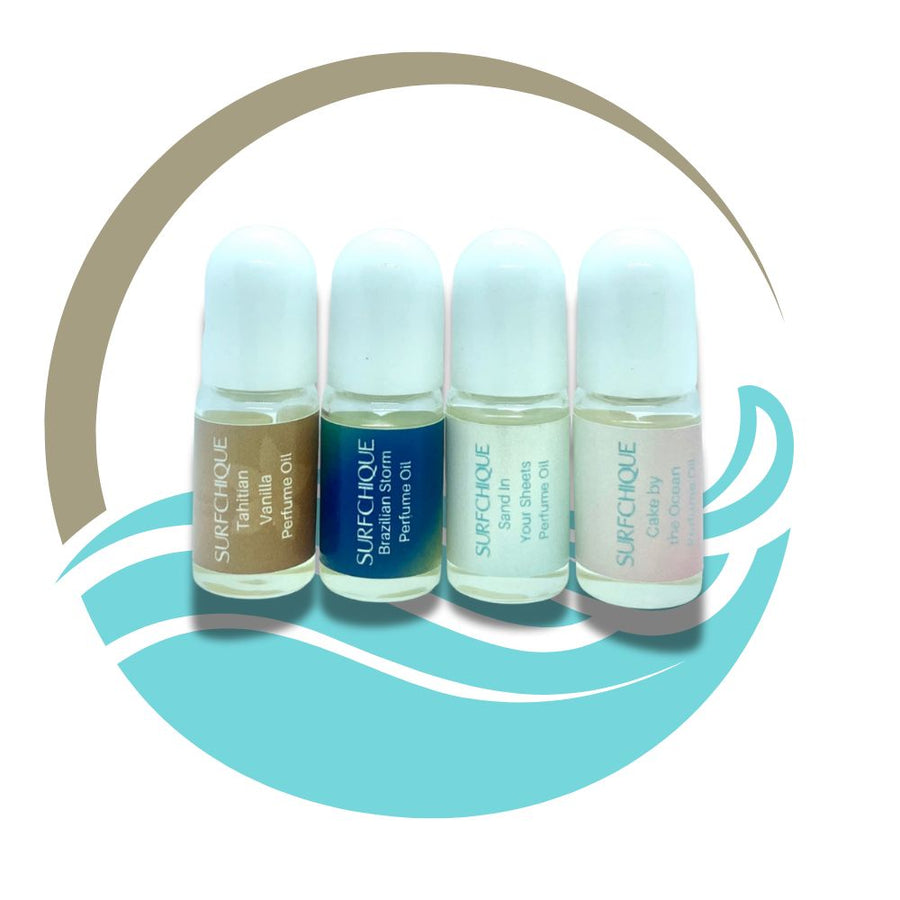 Sweet Set - Vanilla/Coconut/Gourmand perfume oil discovery set