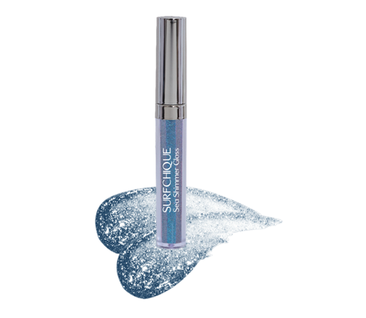 Sea Shimmer Pearl Lip Gloss Ocean Blue Crush 