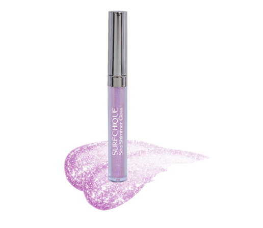 SURFCHIQUE Sea Shimmer Pearl Lip Gloss Mermaid's Tail violet purple lavender 